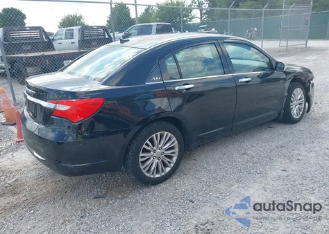 2012 Chrysler 200 Limited from USA, damaged, VIN 1C3CCBCG6CN122351